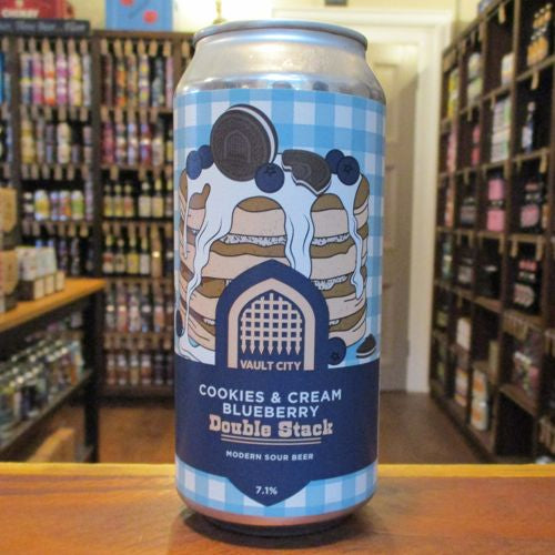 Vault City - Cookies & Cream Blueberry Double Stack - Wobbly Duck