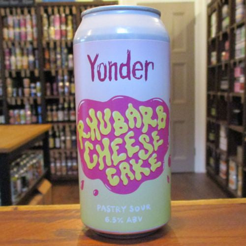 Yonder - Rhubarb Cheesecake - Wobbly Duck