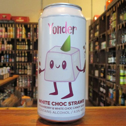 Yonder - White Choc Strawb - Wobbly Duck