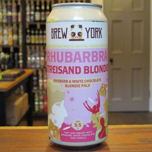 Brew York - Rhubarbra Streisand Blondie