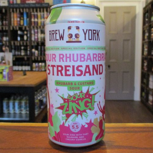 Brew York - Sour Rhubarbra Streisand – Wobbly Duck