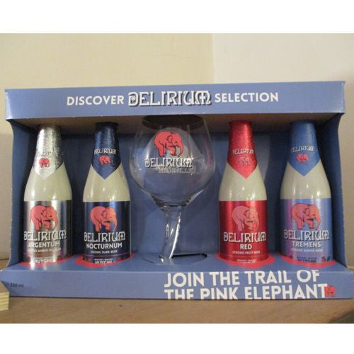 Delirium 4 x 330ml Gift Pack