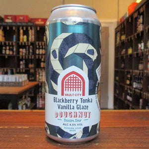 Vault City - Blackberry Tonka Vanilla Glaze Doughnut