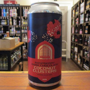 Vault City - Raspberry Dark Chocolate Coconut Clusters