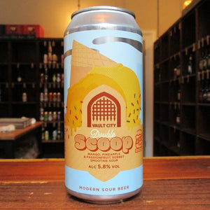 Vault City - Mango, Pineapple & Passionfruit Sorbet Double Scoop